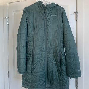 Green Columbia Winter Coat